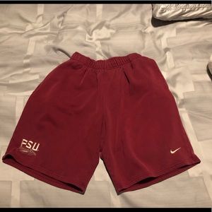 Florida State Seminoles FSU Sweat Shorts Nike